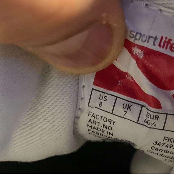 Vintage Puma Easy Rider lll Runing Shoes - blue , white fabric - Picture 5 of 6